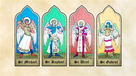 who are the 4 archangels